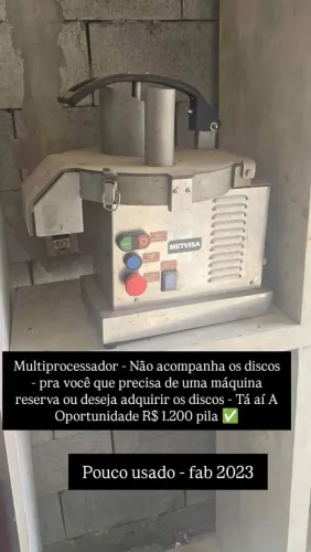 Multiprocessador alimentos usado - Blumenau SC 