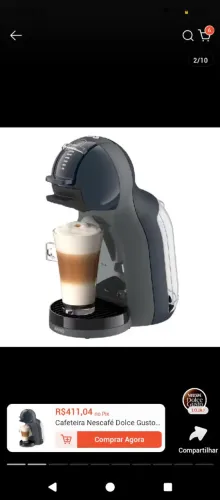 Cafeteira dolce gusto