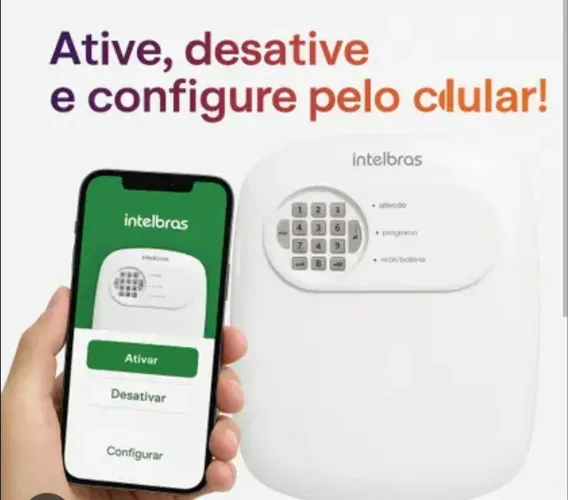 Central de alarme intelbras 