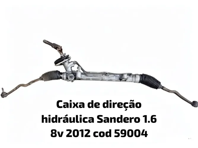 Caixa de direção hidráulica Sandero 1.6 8v