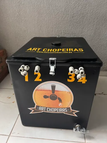 Chopeira a gelo 5 vias - Beer Truck