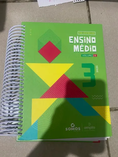 LIVROS ENSINO MÉDIO/VESTIBULAR SOMOS