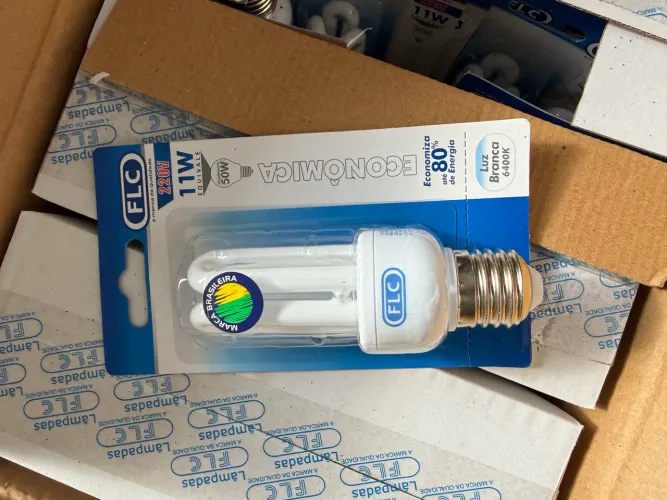 Lâmpada Eletrônica Compacta Mini FLC