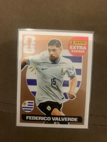 Figurinha EXTRA STICKER DO FREDERICO VALVERDE BRONZE