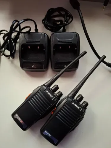 Kit 2 Radio Comunicador Walk Baofeng 777s Alcance 9km