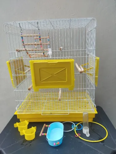 Gaiola completa para calopsita