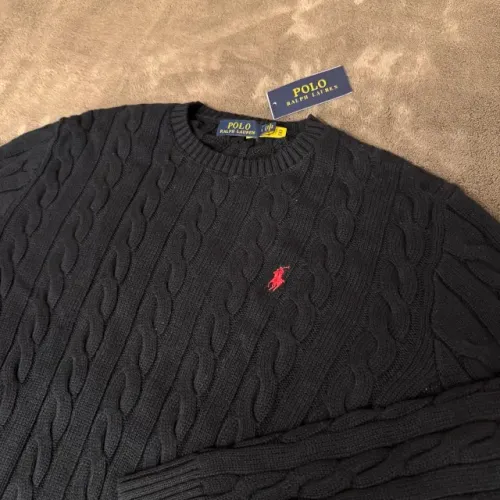 Suéter Polo Ralph Lauren Preto Tricô TAMANHO G