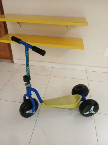 Patinete Infantil 3 Rodas Bandeirante Regulável