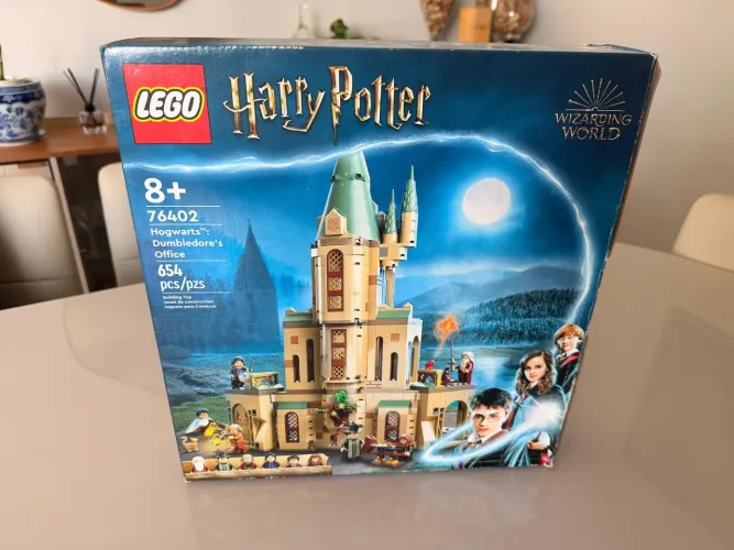 LEGO Harry Poter: Hogwarts Sala do Dumbledore #76402 654pçs Seminovos Original