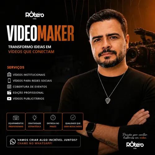 Videomaker & Storymaker para Empresas | Reels, Stories e Conteúdo Profissional