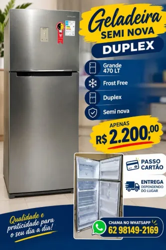 Geladeira Samsung inverter 472 Litros frost Free