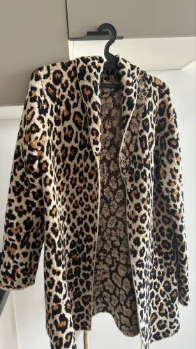 Casaco animal print
