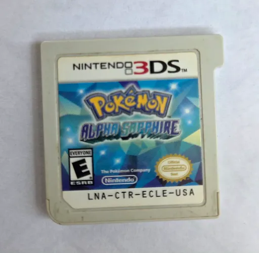 Pokémon Alpha Sapphire Nintendo 3DS Original - Completo com Caixa e Manual