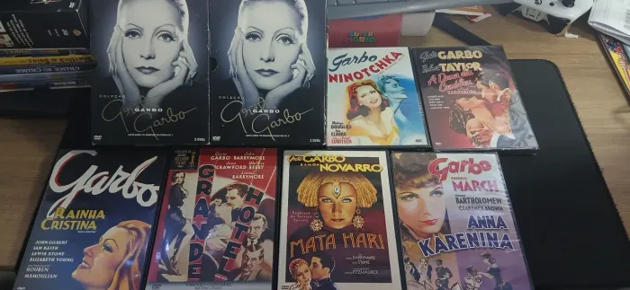 Kit volume 1 + Volume 2 Coleção Greta Garbo box dvd
