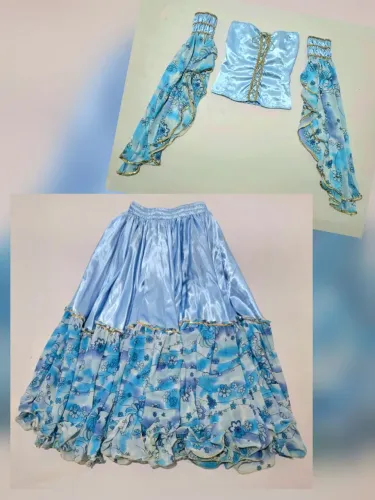 Conjunto Roupa Cigana - Tam Único<br>Usado apenas 2 vezes
