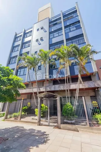 Sala comercial semi-mobilida no Menino Deus com vaga de garagem