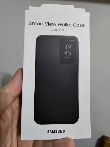 Capinha de celular S24/ tipo Carteira