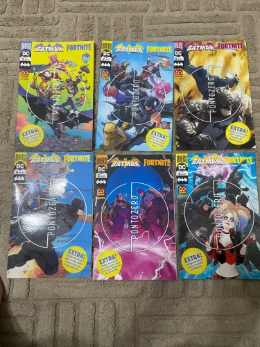 Kit completo revista BATMAN FORTNITE 