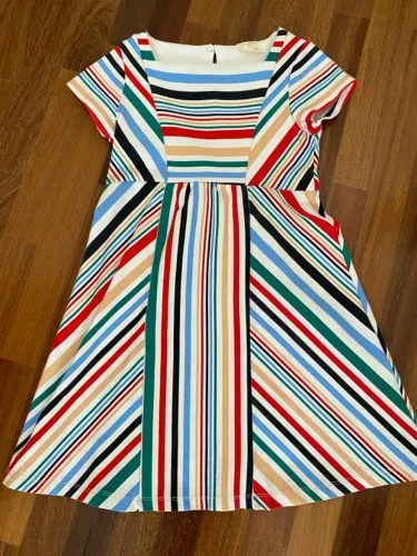 Vestido ZARA estampa portuguesa - tamanho 7