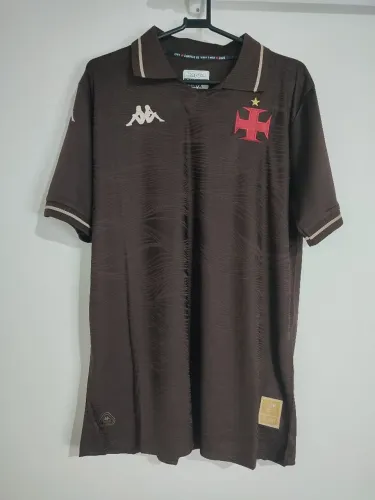 Camisa do Vasco Marrom Masculina 2025/26 Camisa de Time Lançamento 2025
