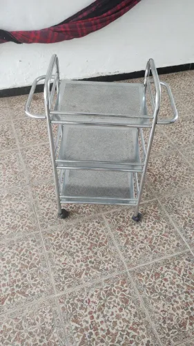 Carrinho mesa auxiliar com rodinhas