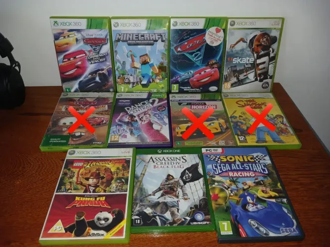 Jogos Xbox 350, One e PC  (LEIA A DESCRIÇÃO)