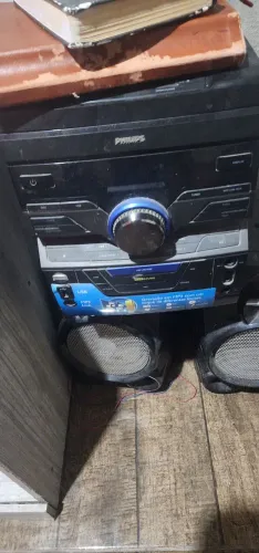 CD Player e som com USB, P2 e mic