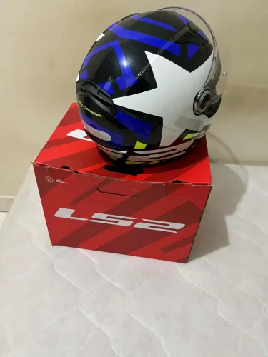 Capacete ls2 star war azul
