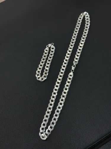 Conjunto Prata 925 12MM 