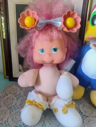 Boneca Baby Blinklins Luzette Glasslite anos 80
