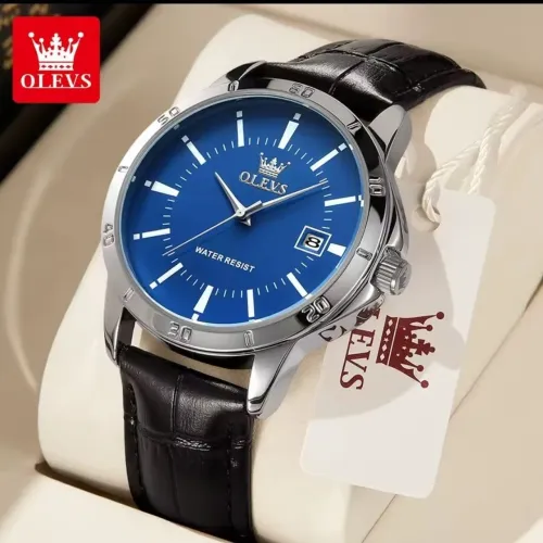 Relógio de Pulso Premium OLEVS Luxo Estilosissimo Clássico Redondo Social Frete Gratis