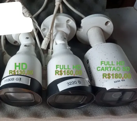 Camera intelbras IP full hd 30 metros