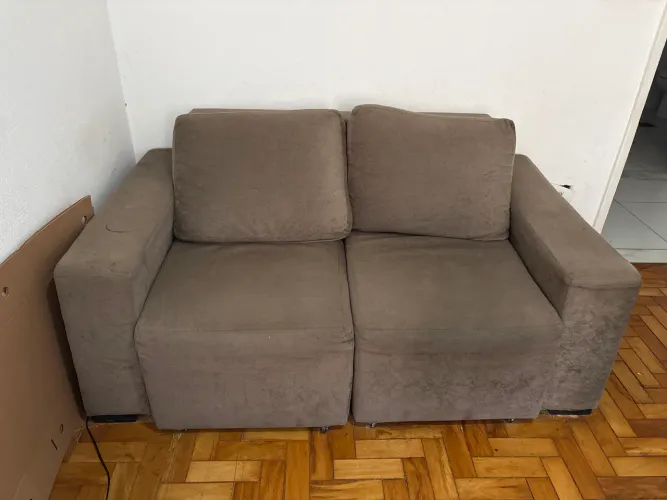 Sofá 2 lugares retrátil