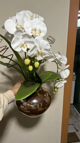 Flor artificial luxo