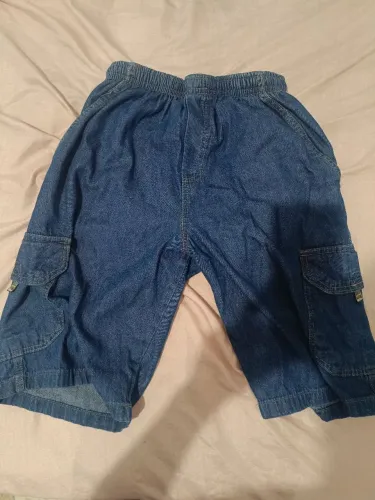 SHORT JEANS AZUL MARINHO CARGO DAZZLING