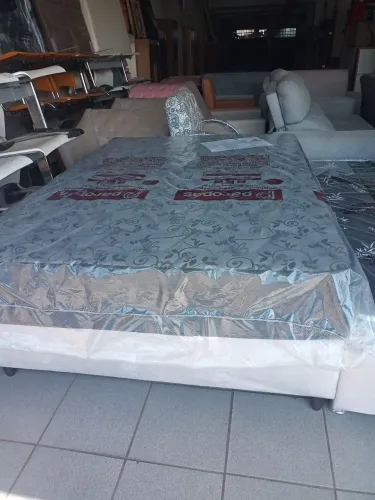 Nova cama box casal molas ensacadas 27cm