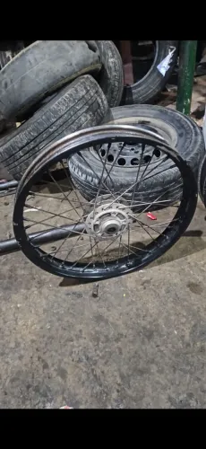 Par de rodas titan 150 ou fan 150 