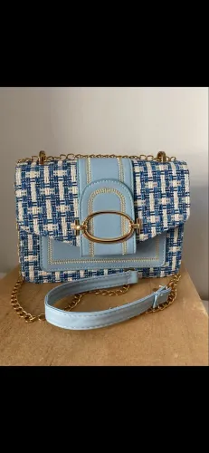 Bolsa azul