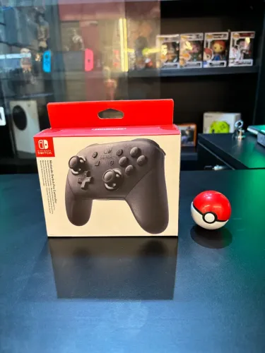 Controle Pro Controller Nintendo Switch Original - Na Caixa zero.