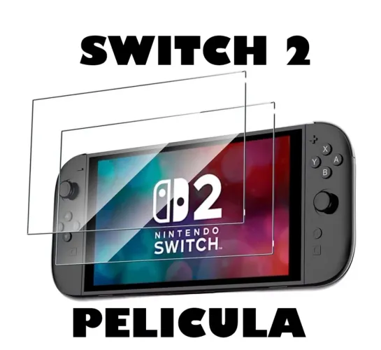 PELÍCULA VIDRO NINTENDO SWITCH 2 - NOVA