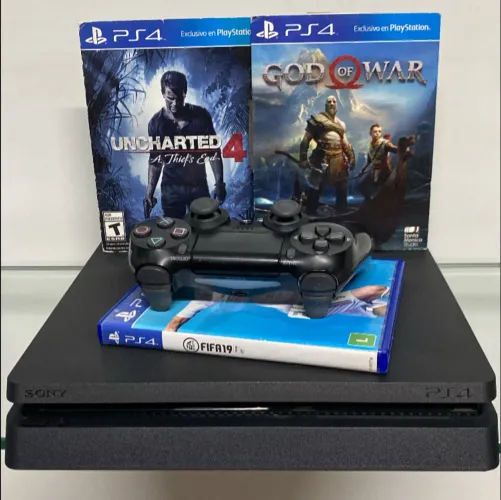 PS4 Slim 1TB Semi Novo Com Garantia