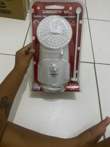 Chuveiro elétrico lorenzetti 127v
