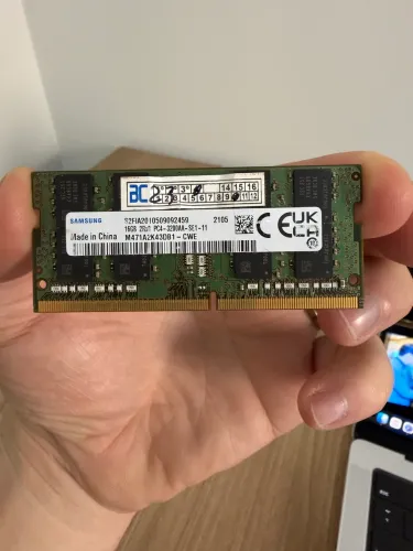 Memória RAM 16GB para Notbook Usada