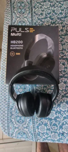 Headphone Pulse preto HB200