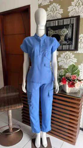 Scrub feminino  conjunto enfermagem 