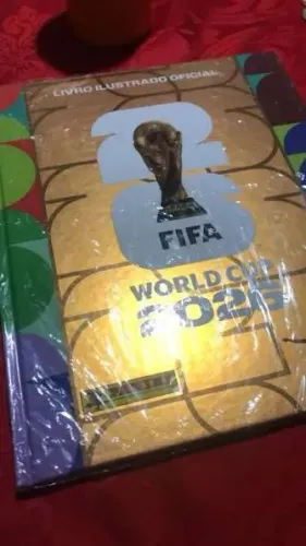 VERSÃO PREMIUM ? Álbum Da Copa CAPA DURA OURO 