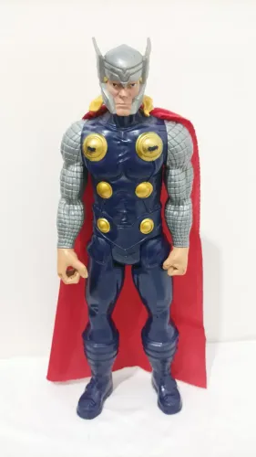 Boneco Thor Marvel Vingadores Articulado Com Capa Hasbro