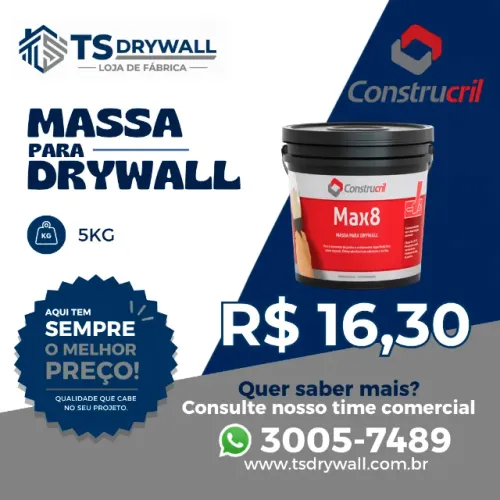 Massa para Drywall