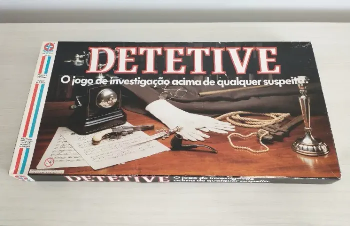 Jogo Detetive antigo (anos 90 - estrela)