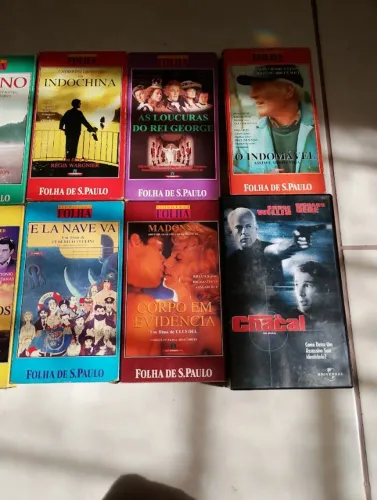 Lote Fitas VHS - Videocassete - Filmes 